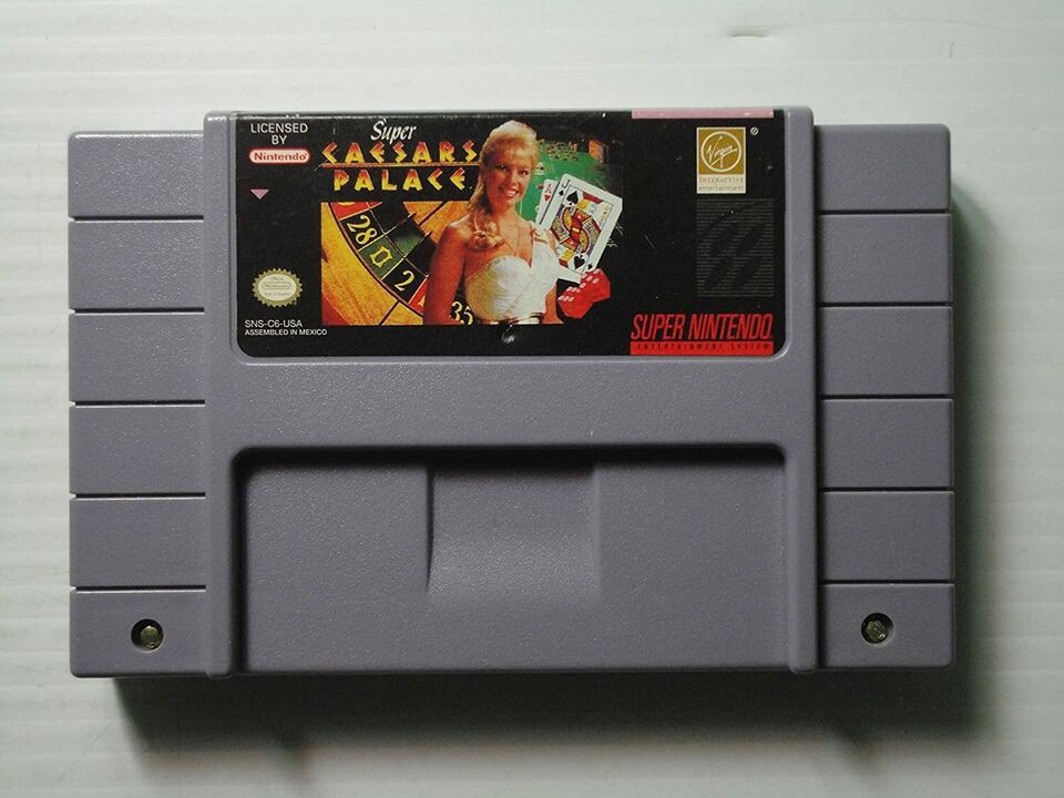 Super Caesar's Palace (NTSC) - Super Nintendo Games
