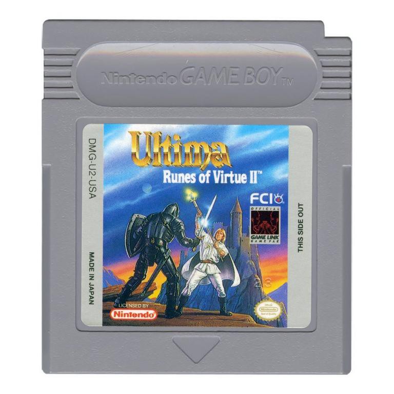 Ultima - Runes Of Virtue - Gameboy Classic Games