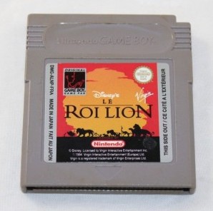 The Lion King (French) - Gameboy Classic Games