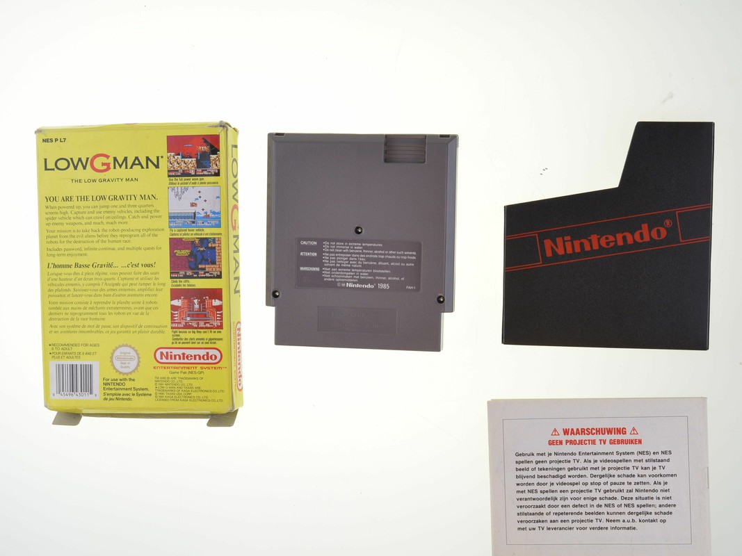 Low G Man - Nintendo NES Games [Complete] - 2
