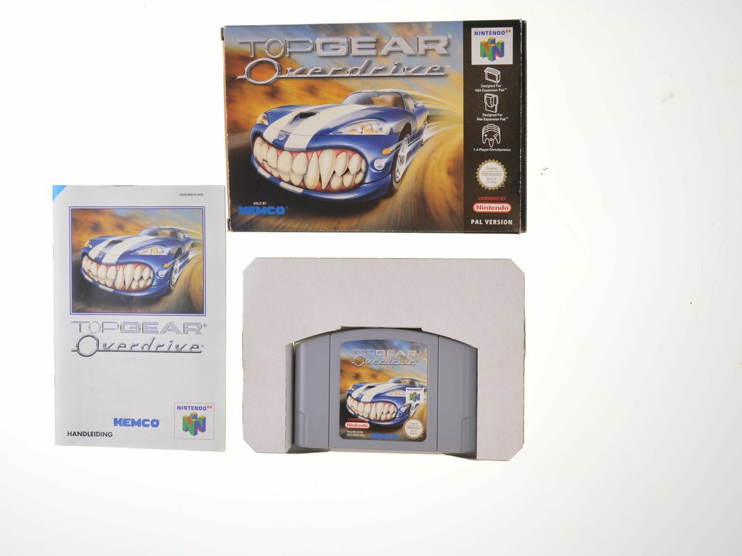 Top Gear Overdrive - Nintendo 64 Games [Complete]