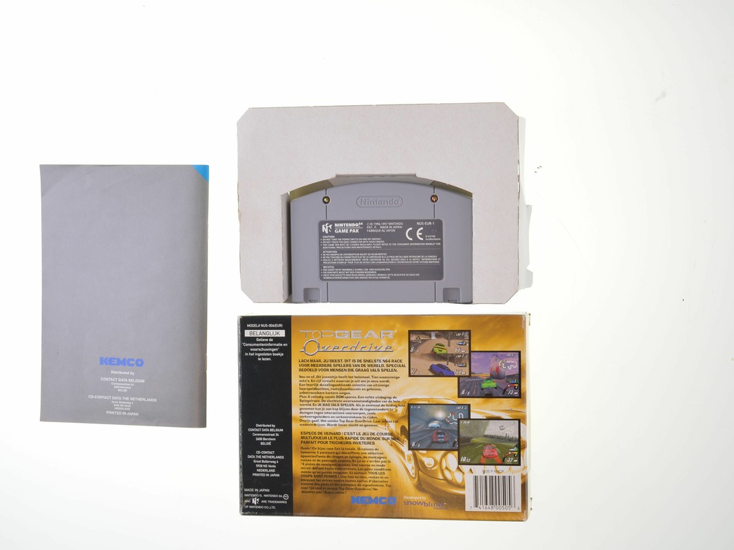 Top Gear Overdrive - Nintendo 64 Games [Complete] - 3
