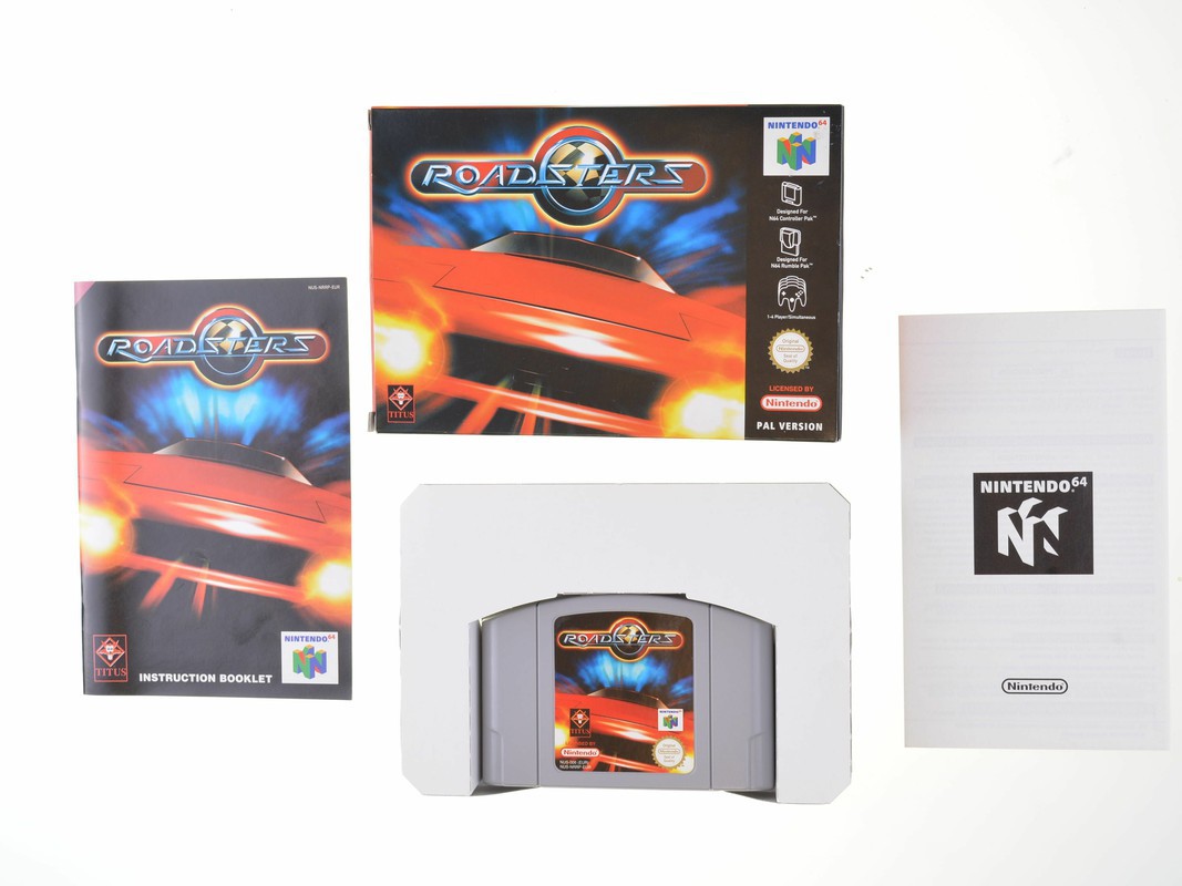 Roadsters - Nintendo 64 Games [Complete] - 2