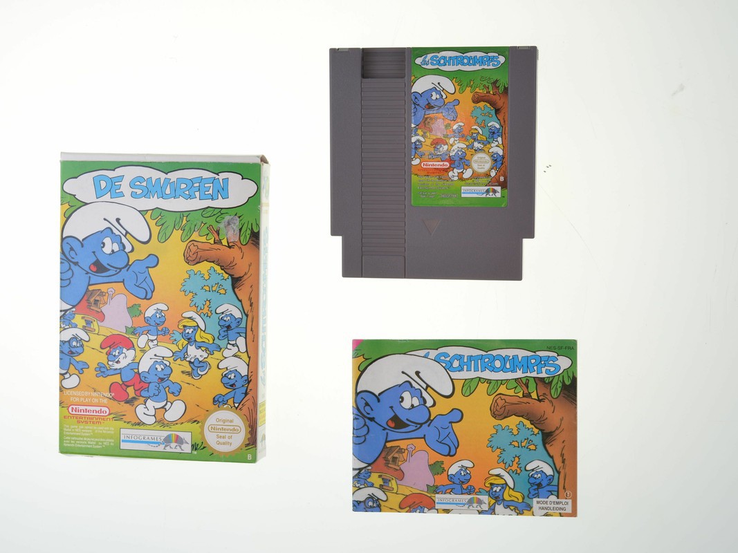 The Smurfs - Nintendo NES Games [Complete]