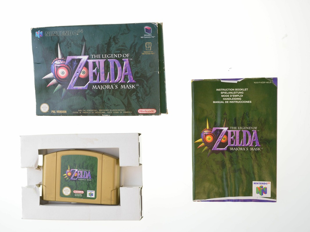 The Legend of Zelda Majora's Mask - Nintendo 64 Games [Complete]