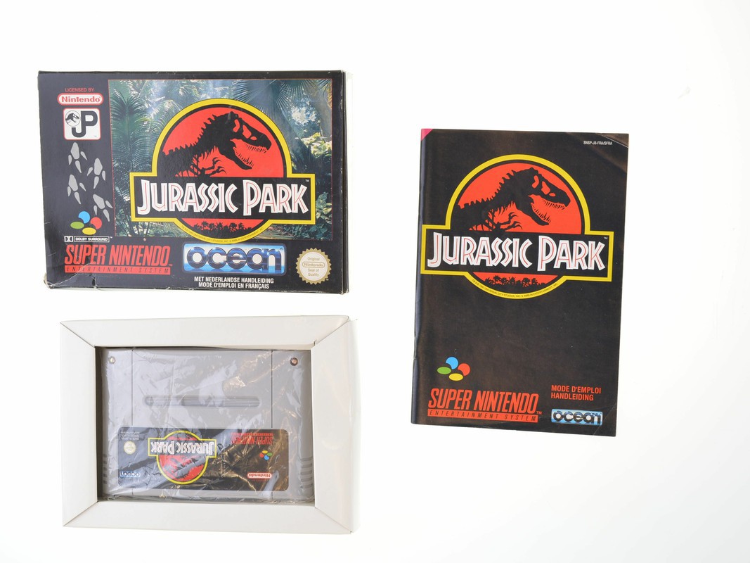 Jurassic Park - Super Nintendo Games [Complete]