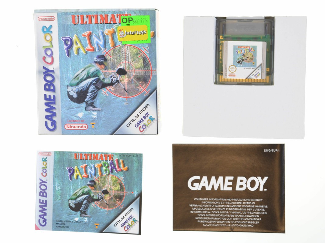 Ultimate Paintball - Gameboy Color Games [Complete]