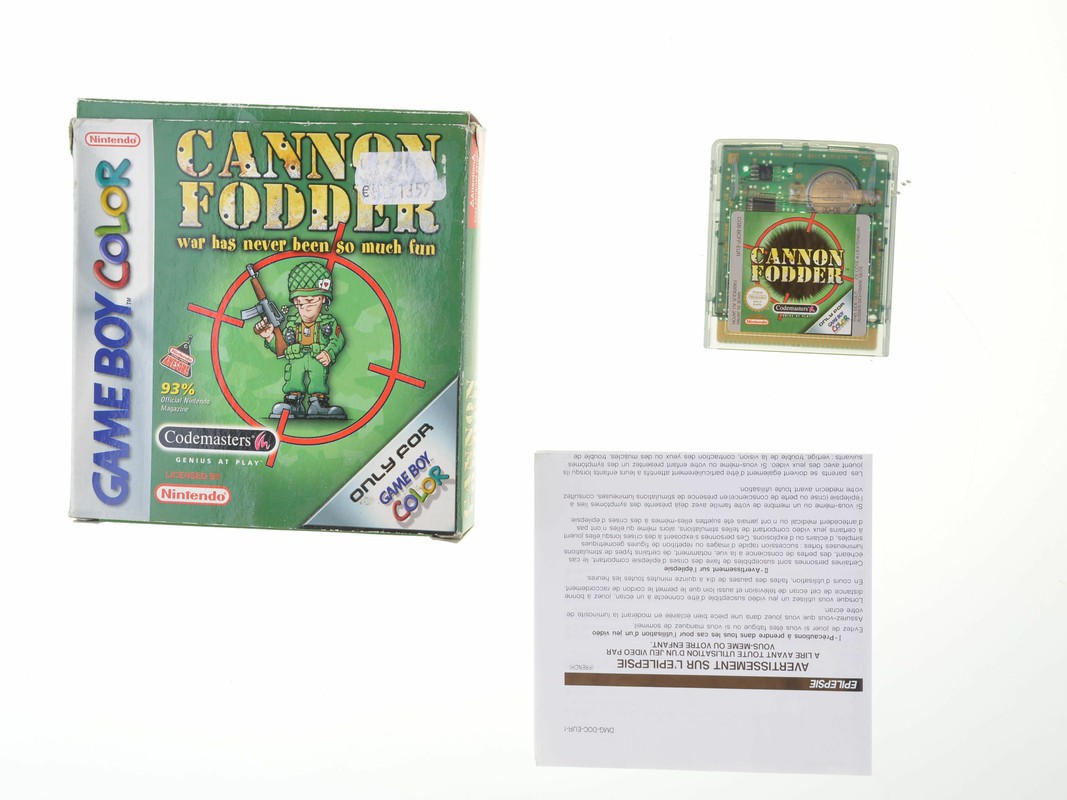 Cannon Fodder Kopen | Gameboy Color Games [Complete]