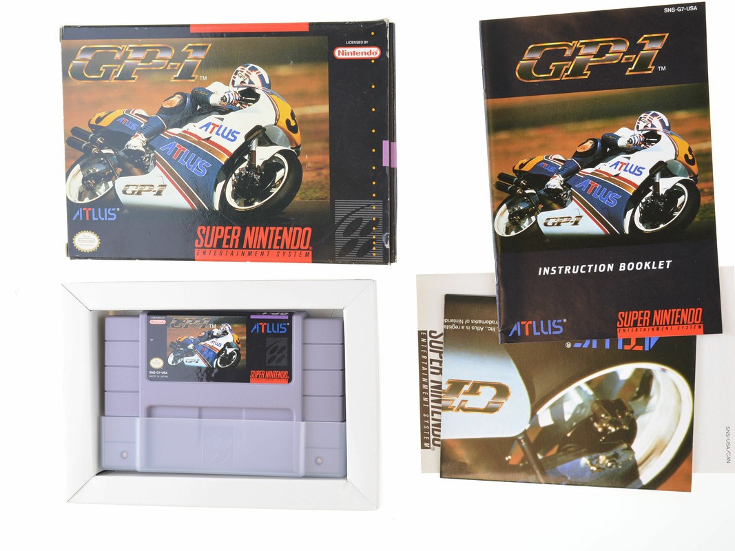 GP-1 (NTSC) - Super Nintendo Games [Complete]