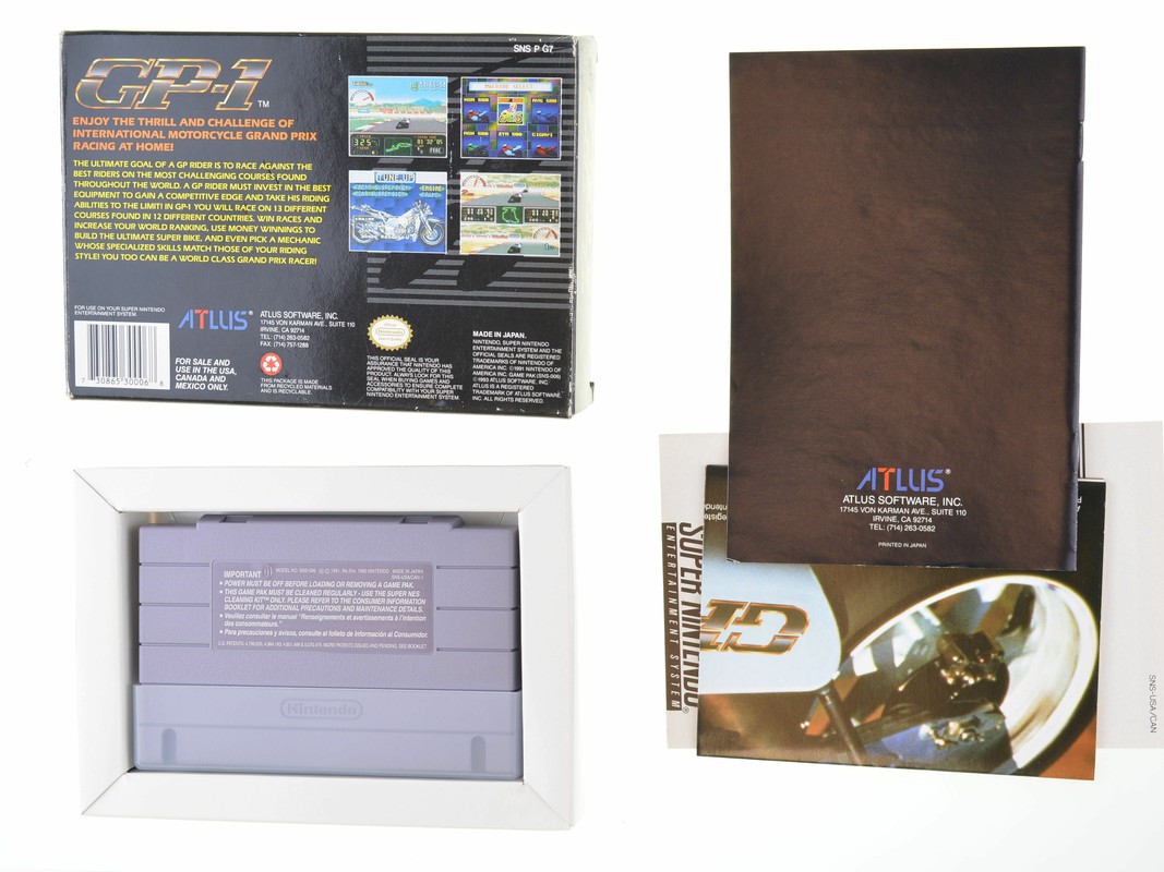 GP-1 (NTSC) - Super Nintendo Games [Complete] - 4