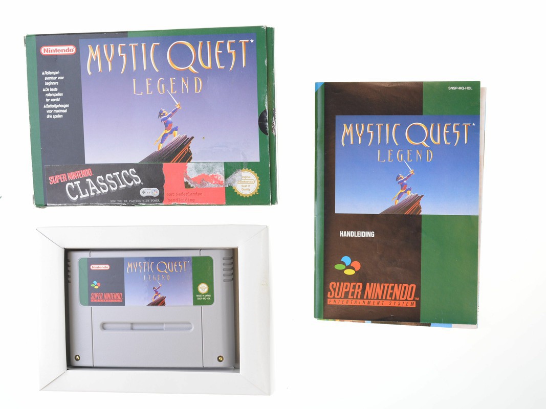 Mystic Quest Legend - Super Nintendo Games [Complete]