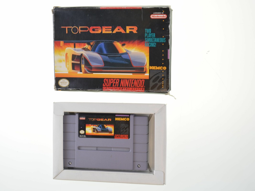 Top Gear (NTSC) - Super Nintendo Games [Complete]