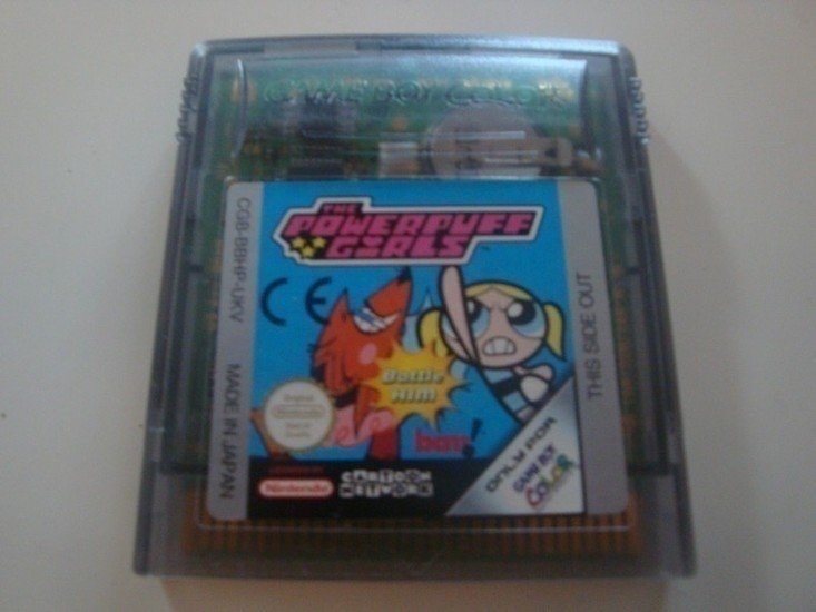 Powerpuff Girls Battle Him! - Gameboy Color Games