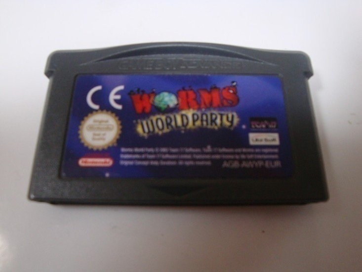 Worms World Party - Gameboy Advance Games