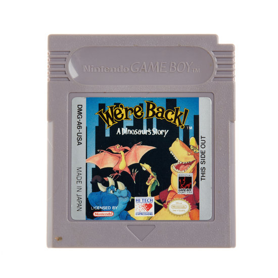 We're Back: A Dinosaur's Story - Gameboy Classic Games