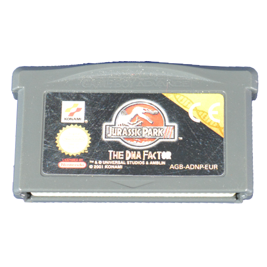 Jurassic Park DNA Factor - Gameboy Advance Games