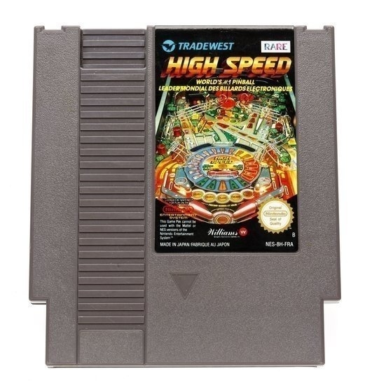 High Speed Pinball | Nintendo NES Games | RetroNintendoKopen.nl