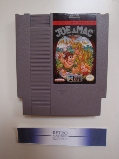 Joe & Mac [NTSC] - Nintendo NES Games