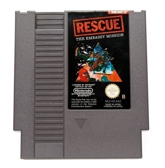 Rescue The Embassy Mission | Nintendo NES Games | RetroNintendoKopen.nl