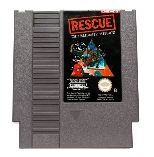 Rescue The Embassy Mission - Nintendo NES Games