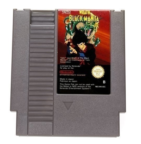 Wrath of the Black Manta - Nintendo NES Games