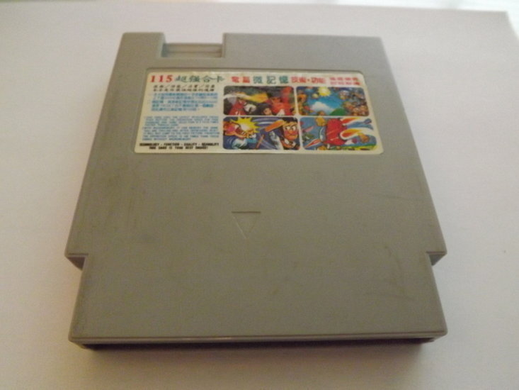 115 in 1 NES (NTSC Pirate) - Nintendo NES Games