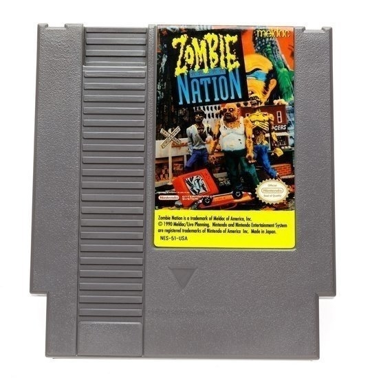 Zombie Nation [NTSC] - Nintendo NES Games