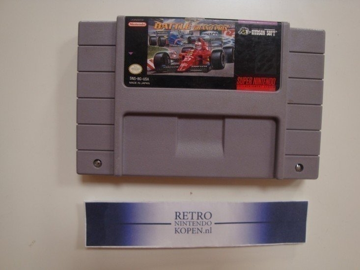 Battle Grand Prix [NTSC] | Super Nintendo Games | RetroNintendoKopen.nl