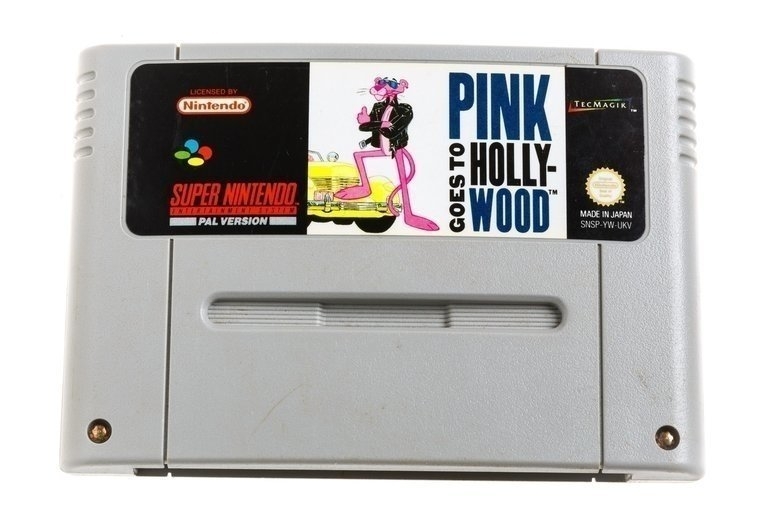 Pink goes to Hollywood | Super Nintendo Games | RetroNintendoKopen.nl