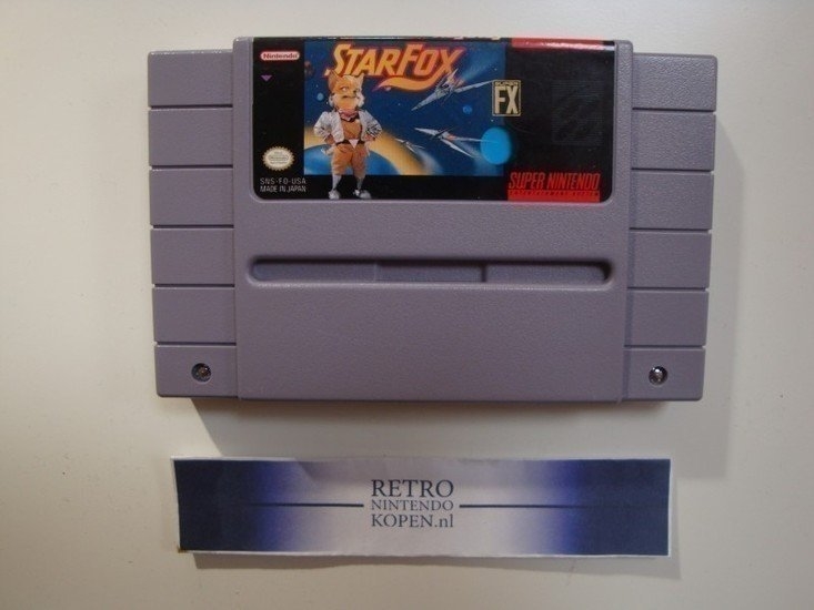 StarFox [NTSC] | Super Nintendo Games | RetroNintendoKopen.nl