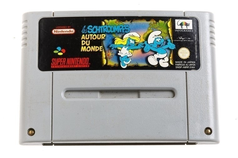 Smurfs Travel the World (Smurfen) | Super Nintendo Games | RetroNintendoKopen.nl