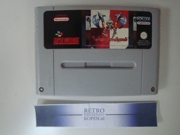 Weapon Lord | Super Nintendo Games | RetroNintendoKopen.nl