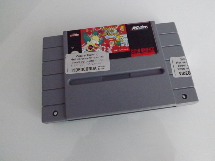 Krusty's Super Fun house [NTSC] | Super Nintendo Games | RetroNintendoKopen.nl