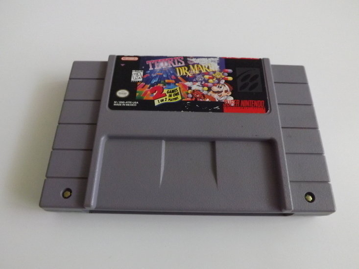 Tetris & Dr. Mario [NTSC] - Super Nintendo Games