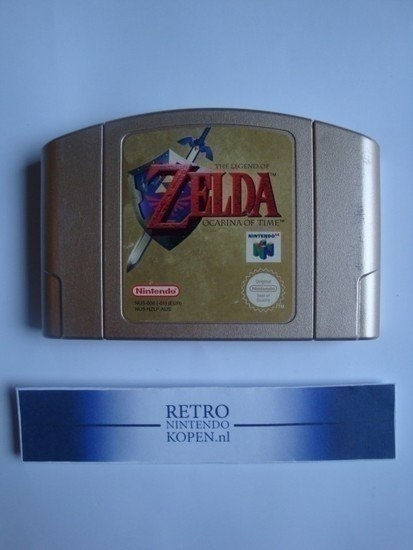 The Legend of Zelda Ocarina of Time (Gold) - Nintendo 64 Games