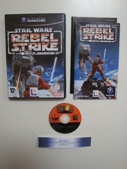 Star Wars Rogue Squadron 3 Rebel Strike - Gamecube Games