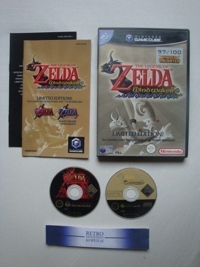The Legend of Zelda The Windwaker - Limited Edition - Gamecube Games