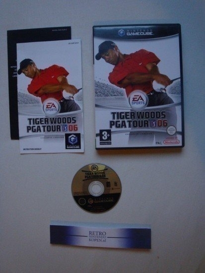 Tiger Woods PGA Tour 06 - Gamecube Games