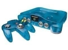 Nintendo 64 Console Atomic Blue + Controller - Nintendo 64 Hardware