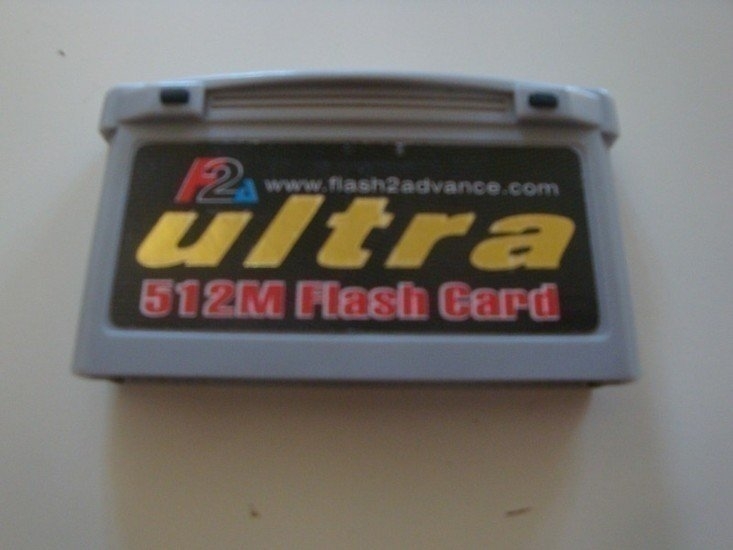 Gameboy Advance Ultra 512M Flash Card - Gameboy Advance Hardware