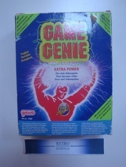 Gameboy Game Genie | Gameboy Classic Hardware | RetroNintendoKopen.nl