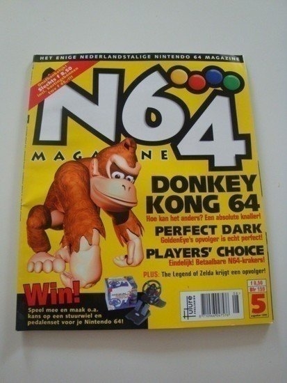 N64 Magazine Issue 5 | Nintendo 64 Manuals | RetroNintendoKopen.nl