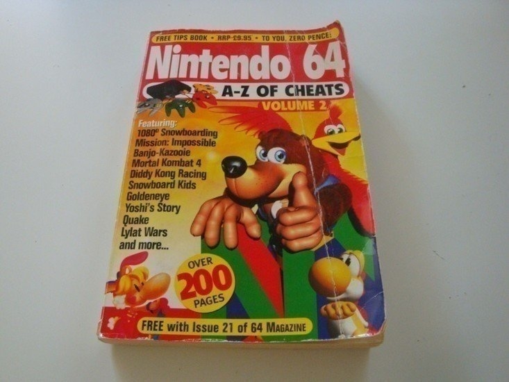 Nintendo 64 A-Z of Cheats Volume 2 - Manual - Nintendo 64 Manuals