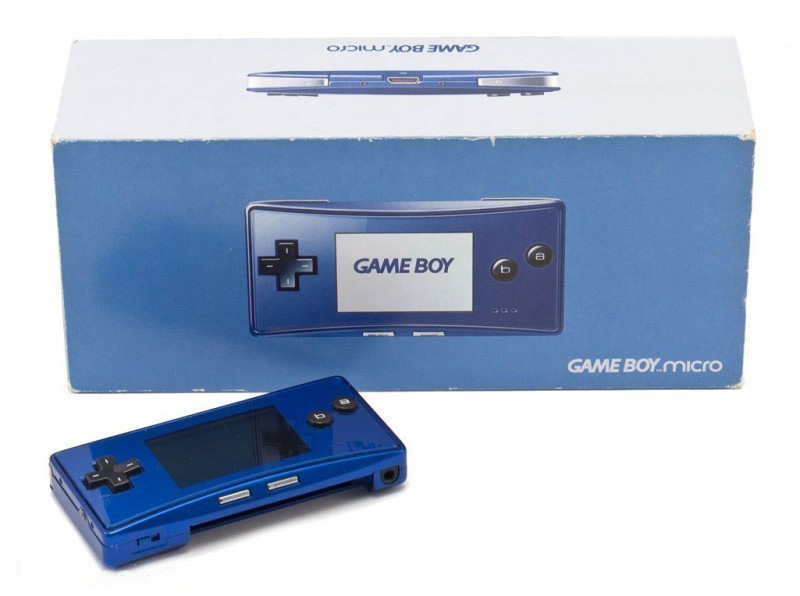 Gameboy Advance Micro Blue [Complete] - Gameboy Advance Hardware