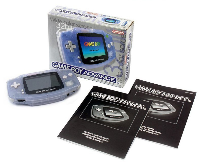 Gameboy Advance Transparent Blue [Complete] - Gameboy Advance Hardware - 2