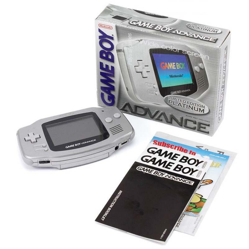 Gameboy Advance Silver / Platinum [Complete] | Gameboy Advance Hardware | RetroNintendoKopen.nl