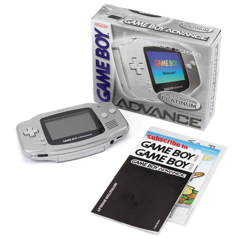 Gameboy Advance Silver / Platinum [Complete] - Gameboy Advance Hardware - 2