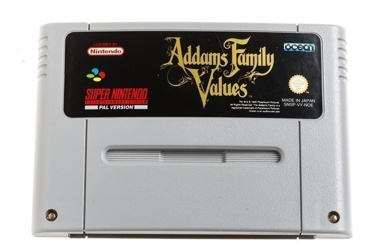 Addams Family Values - Super Nintendo Games