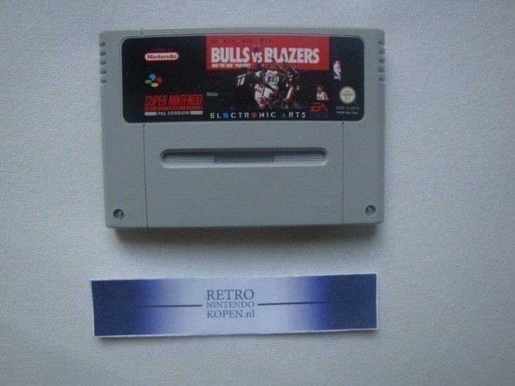 Bulls vs Blazers - Super Nintendo Games