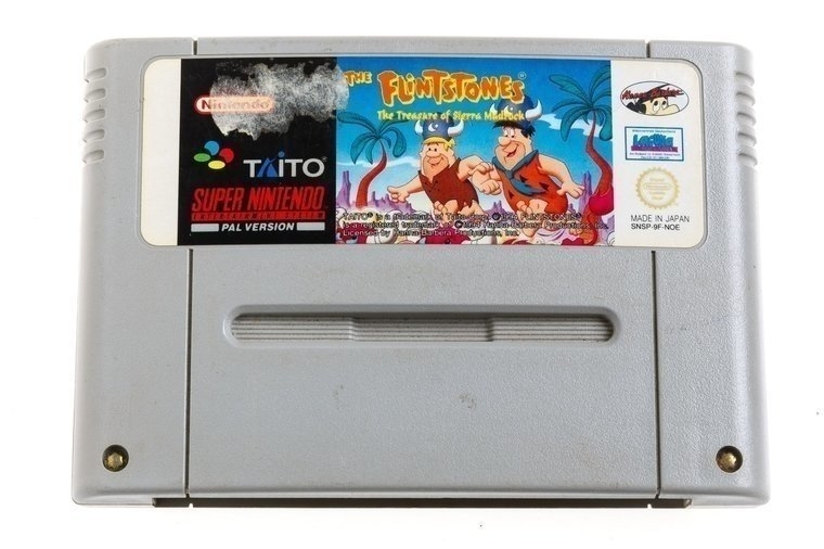 Flintstones The Treasure of Sierra Madrock - Super Nintendo Games